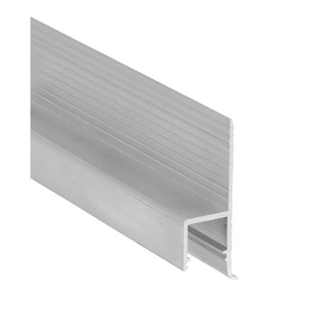 LED profil TOPMET do sádrokartonu OMNI10 AC2, surový hliník